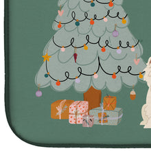 Load image into Gallery viewer, Westie Christmas Everyone Dish Drying Mat – Absorbent, Artistic Kitchen Essentials CK7605DDM