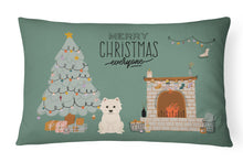 Load image into Gallery viewer, Westie Christmas Everyone Canvas Fabric Decorative Pillow CK7605PW1216