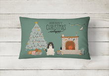 Load image into Gallery viewer, Swiss Hound Christmas Everyone Canvas Fabric Decorative Pillow CK7607PW1216
