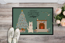 Load image into Gallery viewer, White German Shepherd Christmas Everyone Doormat - 24x36 Decorative Floor Mat – Indoor/Outdoor Rug with Artistic Flair CK7608JMAT