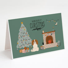 Load image into Gallery viewer, Cavalier Spaniel Christmas Everyone Greeting Cards -  Blank Note Cards – 8-Pack of Artist-Designed Cards with Envelopes