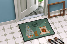 Load image into Gallery viewer, Tan Glen of Imal Christmas Everyone Doormat - 18x27 Decorative Floor Mat – Indoor/Outdoor Rug with Artistic Flair CK7623MAT