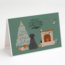 Load image into Gallery viewer, Giant Schnauzer Christmas Everyone Greeting Cards -  Blank Note Cards – 8-Pack of Artist-Designed Cards with Envelopes