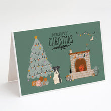 Load image into Gallery viewer, Smooth Fox Terrier Christmas Everyone Greeting Cards -  Blank Note Cards – 8-Pack of Artist-Designed Cards with Envelopes