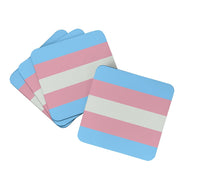Load image into Gallery viewer, Transgender Pride Foam Coaster