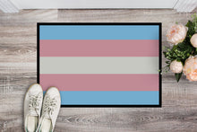 Load image into Gallery viewer, Transgender Pride Doormat - 18x27 Decorative Floor Mat – Indoor/Outdoor Rug with Artistic Flair