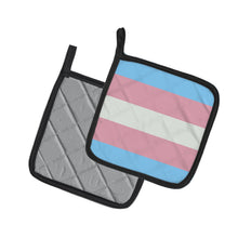 Load image into Gallery viewer, Transgender Pride Pot Holders - Set of 2 - Heat-Resistant Kitchen Essentials