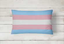 Load image into Gallery viewer, Transgender Pride Canvas Fabric Decorative Pillow