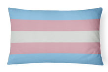 Load image into Gallery viewer, Transgender Pride Canvas Fabric Decorative Pillow