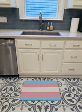 Load image into Gallery viewer, Transgender Pride Machine Washable Memory Foam Mat