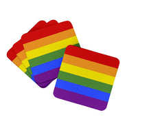 Load image into Gallery viewer, Gay Pride Foam Coaster