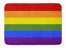 Load image into Gallery viewer, Gay Pride Machine Washable Memory Foam Mat
