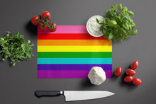 Load image into Gallery viewer, Gay Pride before 1978 Glass Cutting Boards – Durable, Decorative Kitchen Art Large