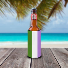 Load image into Gallery viewer, Genderqueer Pride  Hugger for slim cans