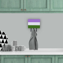Load image into Gallery viewer, Genderqueer Pride Leash or Key Holder
