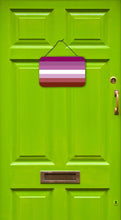 Load image into Gallery viewer, Lesbian Pride Wall or Door Hanging Prints