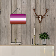 Load image into Gallery viewer, Lesbian Pride Wall or Door Hanging Prints