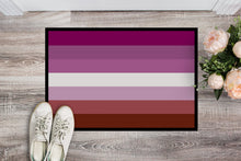 Load image into Gallery viewer, Lesbian Pride Doormat - 24x36 Decorative Floor Mat – Indoor/Outdoor Rug with Artistic Flair
