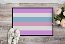 Load image into Gallery viewer, Bigender Pride Doormat - 18x27 Decorative Floor Mat – Indoor/Outdoor Rug with Artistic Flair