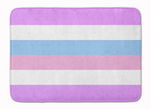 Load image into Gallery viewer, Bigender Pride Machine Washable Memory Foam Mat