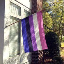 Load image into Gallery viewer, Genderfluid Pride Flag Canvas House Size