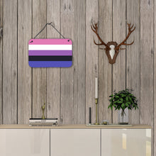 Load image into Gallery viewer, Genderfluid Pride Wall or Door Hanging Prints