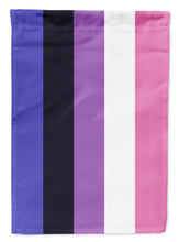 Load image into Gallery viewer, Genderfluid Pride Garden Flag – LGBTQ+ Inclusive Outdoor Yard Decor