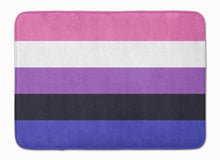 Load image into Gallery viewer, Genderfluid Pride Machine Washable Memory Foam Mat