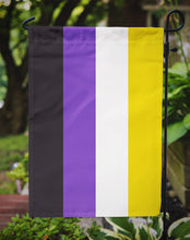 Load image into Gallery viewer, Nonbinary Pride Garden Flag – LGBTQ+ Inclusive Outdoor Yard Decor