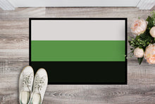 Load image into Gallery viewer, Neutrois Pride Doormat - 24x36 Decorative Floor Mat – Indoor/Outdoor Rug with Artistic Flair
