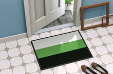 Load image into Gallery viewer, Neutrois Pride Doormat - 24x36 Decorative Floor Mat – Indoor/Outdoor Rug with Artistic Flair