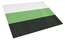 Load image into Gallery viewer, Neutrois Pride Glass Cutting Boards – Durable, Decorative Kitchen Art Large