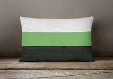 Load image into Gallery viewer, Neutrois Pride Canvas Fabric Decorative Pillow