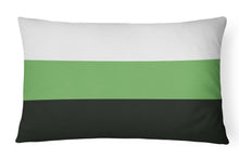 Load image into Gallery viewer, Neutrois Pride Canvas Fabric Decorative Pillow