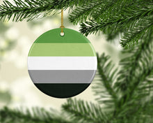 Load image into Gallery viewer, Aronmantic Pride Ceramic Ornament