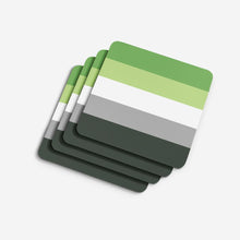 Load image into Gallery viewer, Aronmantic Pride Foam Coaster