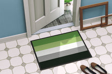 Load image into Gallery viewer, Aronmantic Pride Doormat - 18x27 Decorative Floor Mat – Indoor/Outdoor Rug with Artistic Flair