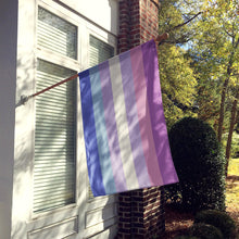 Load image into Gallery viewer, Bigender Pride Flag Canvas House Size