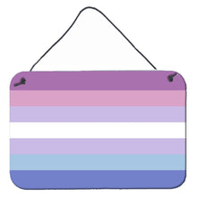 Load image into Gallery viewer, Bigender Pride Wall or Door Hanging Prints
