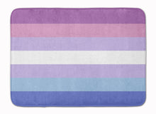 Load image into Gallery viewer, Bigender Pride Machine Washable Memory Foam Mat