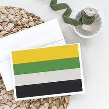 Load image into Gallery viewer, Skiliosexual Pride Greeting Cards -  Blank Note Cards – 8-Pack of Artist-Designed Cards with Envelopes