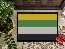 Load image into Gallery viewer, Skiliosexual Pride Doormat - 18x27 Decorative Floor Mat – Indoor/Outdoor Rug with Artistic Flair