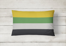 Load image into Gallery viewer, Skiliosexual Pride Canvas Fabric Decorative Pillow