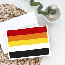 Load image into Gallery viewer, Lithsexual Pride Greeting Cards -  Blank Note Cards – 8-Pack of Artist-Designed Cards with Envelopes