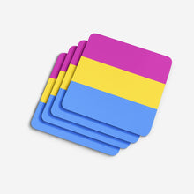 Load image into Gallery viewer, Pansexual Pride Foam Coaster