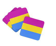 Load image into Gallery viewer, Pansexual Pride Foam Coaster