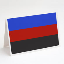 Load image into Gallery viewer, Polyamorous Pride Greeting Cards -  Blank Note Cards – 8-Pack of Artist-Designed Cards with Envelopes