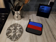 Load image into Gallery viewer, Polyamorous Pride Pot Holders - Set of 2 - Heat-Resistant Kitchen Essentials