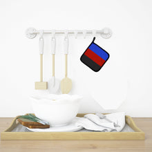 Load image into Gallery viewer, Polyamorous Pride Pot Holders - Set of 2 - Heat-Resistant Kitchen Essentials