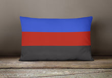 Load image into Gallery viewer, Polyamorous Pride Canvas Fabric Decorative Pillow